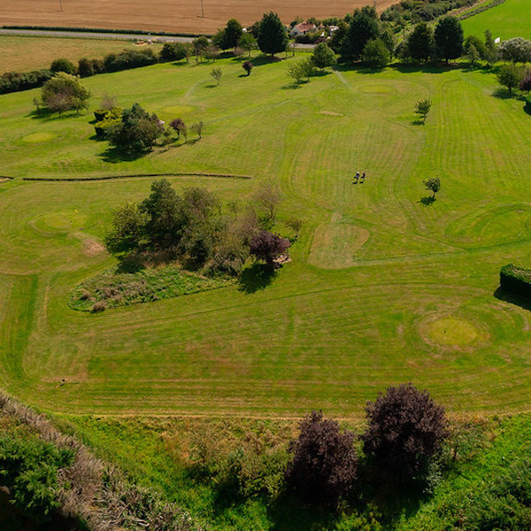 Willows Park Golf Course Aerial