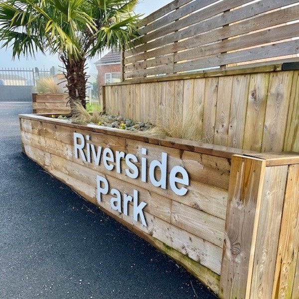 Riverside Park Residential Sign